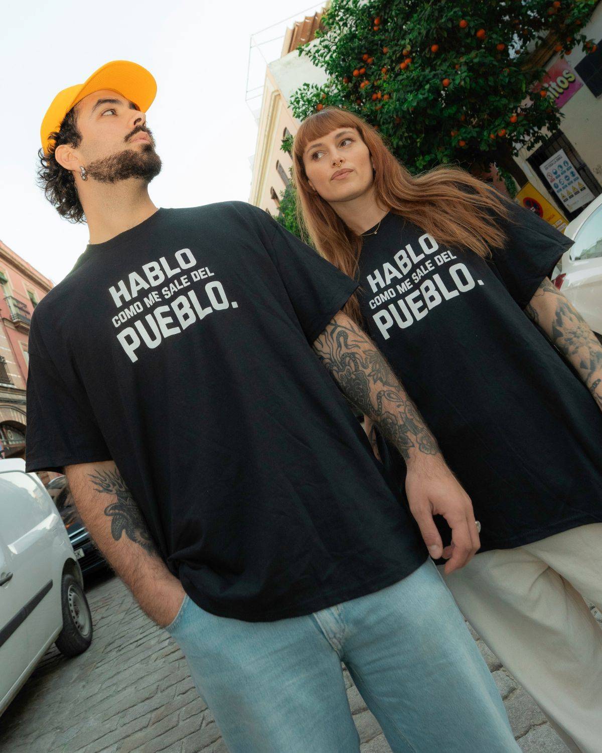camiseta Hablo como me sale del pueblo